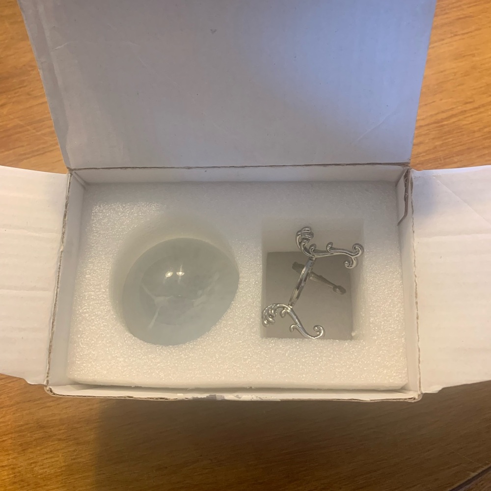 Hyaline & Dora Hummingbird Glass Globe - NWOT - Picture 6 of 6